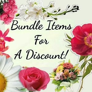 Bundle items for a 10% discount off of 2 or more !